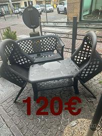 Sedie tavoli panca per esterno