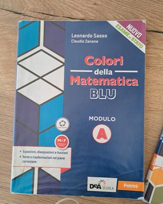 COLORI DELLA MATEMATICA BLU -  MODULO A + Modulo B