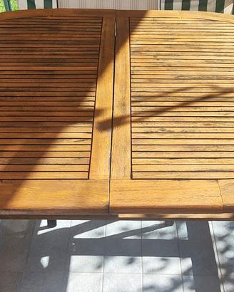 tavolo in teak 