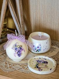 Set di candele  sfizioso 