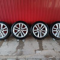 Cerchi 17" Opel Corsa D con 2 pneumatici nuovi