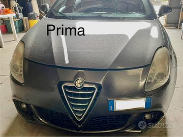 Fari auto ingialliti o danneggiati