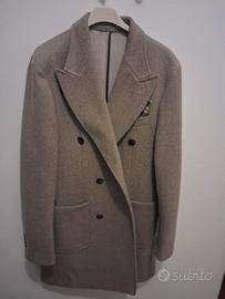 Cappotto uomo beige