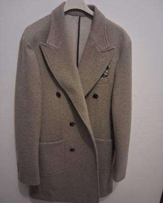 Cappotto uomo beige
