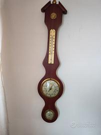 Barometro termometro e igrometro da parete vintage