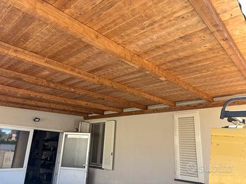 Pergole tettoie auto 120 mq