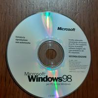 Cd originale Windows 98 Seconda Edizione