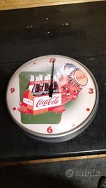 orologio da parete della coca-cola 