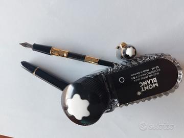 penna stilografica MontBlanc + inchiostro MontBlan