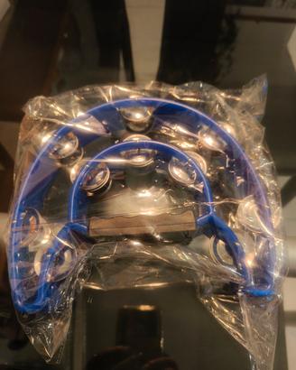 tamburello blu doppia fila