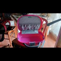 beauty case Benetton fucsia rigido