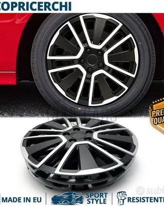 4 Copricerchi per PEUGEOT 14'' Pollici 15 Razze