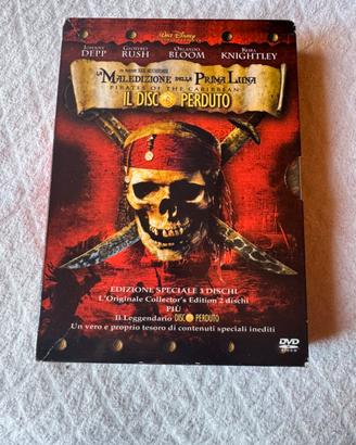 Pirati dei caraibi Cofanetto 3 dischi