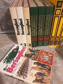 collez. libri, fascismo Bersaglieri, ww1,ww2,regio