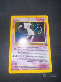 Carta pokemon Mew promo black star MINT SWIRL