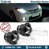 Lampadine Ricambio XENON D2S 6000K 35W per MAZDA 5
