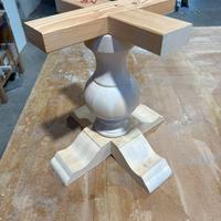 Piede tornito H 47.5