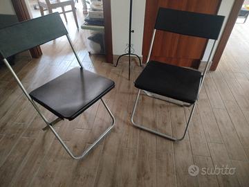 sedie nere Ikea