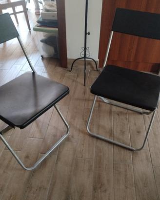 sedie nere Ikea