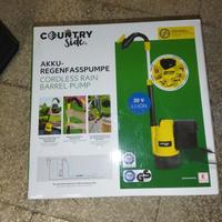 pompa a batteria per barili di raccolta acqua piov