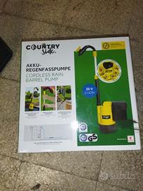 pompa a batteria per barili di raccolta acqua piov