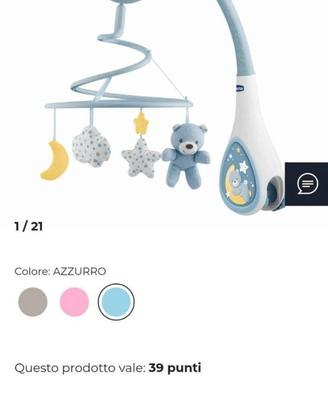 Giostrina culla chicco
