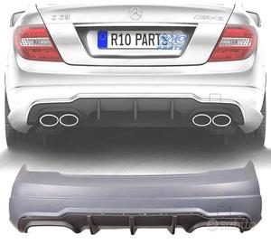 PARAURTI POSTERIORE MERCEDES C W204 07-14 LOOK AMG