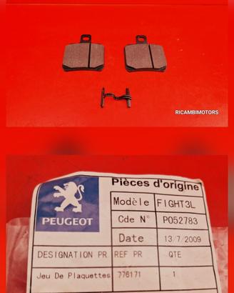 PASTIGLIE FRENO PEUGEOT