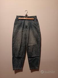 jeans vintage stile balloon taglia 42