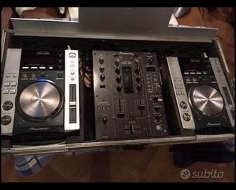 Console piooner con valigetta originale ,