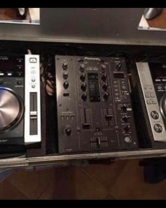 Console piooner con valigetta originale ,