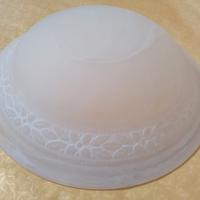 coppa cupola vetro lampadario plafoniera 