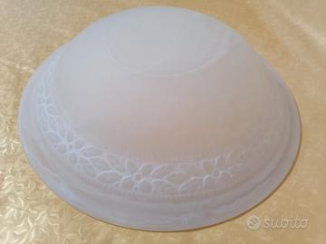 coppa cupola vetro lampadario plafoniera 