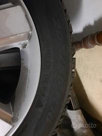 Ruote mercedes 4 ruote set completo 205/55 r16 91h