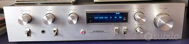 Amplificatore Pioneer Blue Line con casse Sony