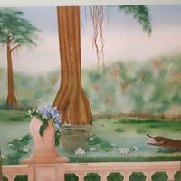 Grande dipinto originale di Fausto Magni (175×180)