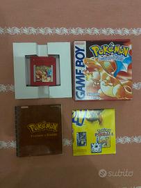 Polemon rosso cib versione italiana game boy