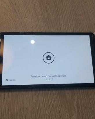 Nintendo SwitchOLED bianca-pari a nuovo+JASTdanc 