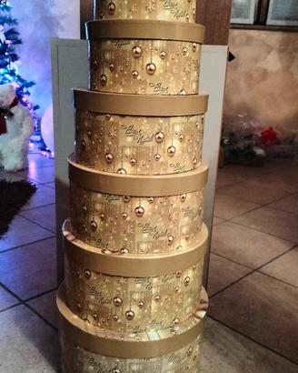 set scatole di natale nuove