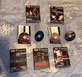 Biohazard Game Cube Jap set 5 Giochi