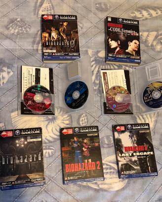 Biohazard Game Cube Jap set 5 Giochi