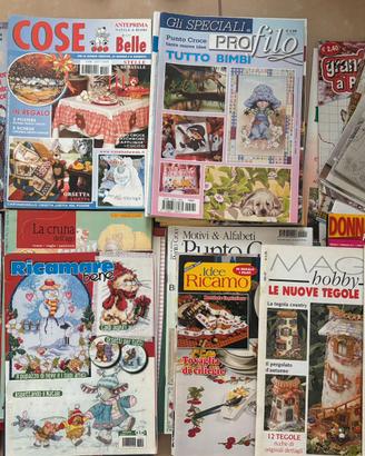 61 RIVISTE RICAMO E CREATIVITA'