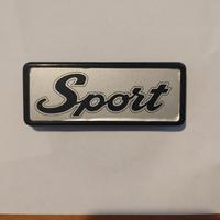 Targhetta fregio Fiat 127 sport