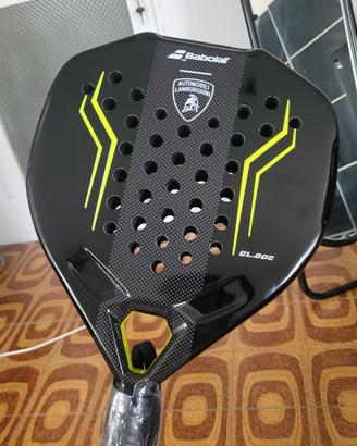 racchetta da padel nera Babolat×Lamborghini BL.002