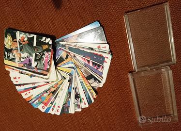 Rare carte da gioco giapponesi di Dragon Ball
