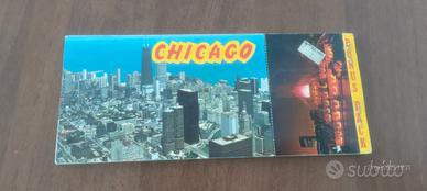 CARTELLINA,POST CARDS CHICAGO 10pz (da collezione)