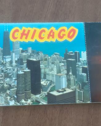 CARTELLINA,POST CARDS CHICAGO 10pz (da collezione)