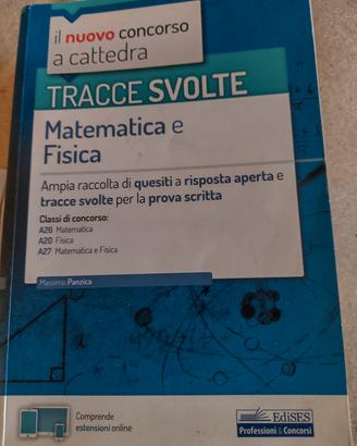 Lotto 3 libri Concorso Docenti Matematica e Fis