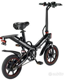 Bicicletta elettrica pieghevole 