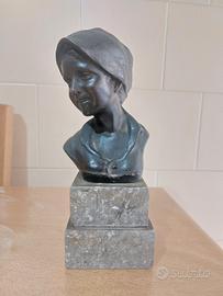 Busto Scugnizzo in Bronzo G. De Martino